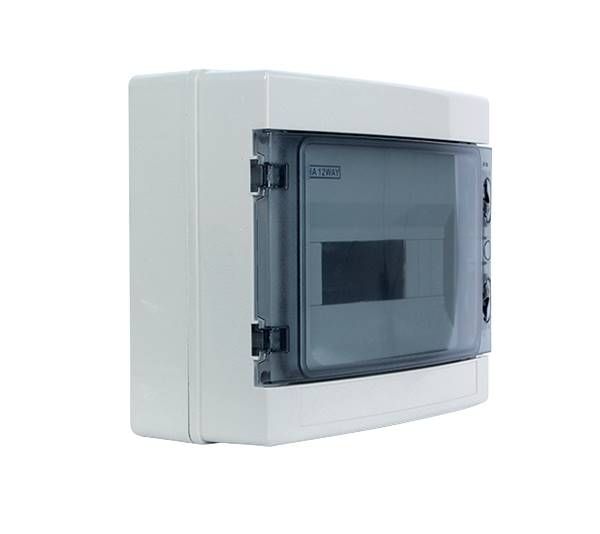 ELMARK Coffret GAMMA IP65 SURFACE AVEC COUVERT 8 Modules