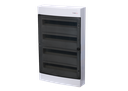 TECHNOPLAST Surface-mounted distribution box IP40 - 72 modules - 651 x 396 x 112 mm