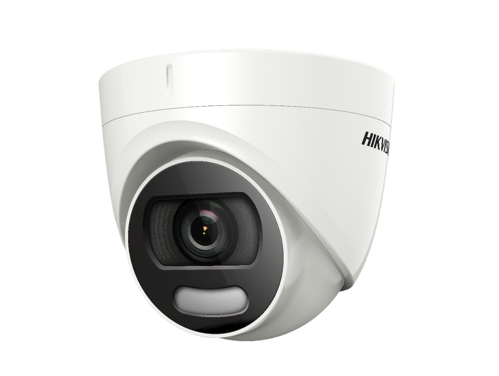 HIKVISION DS-2CE76K0T-LMFS 3K Smart Hybrid Light IR + Colorvue Audio Fixed 2.8mm Turret Camera IP67-METAL
