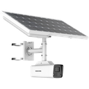 Caméra IP Bullet fixe Hikvision DS-2XS2T47G0-LD(W)H/4G 4G 4MP ColorVu + lumière blanche 30 m d'autonomie via panneau solaire