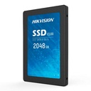 Hikvision HS-SSD-E100-2048G harde schijf 2 TB, SATA IIII-interface - Schrijfsnelheid tot 430 MB/s - Lange levensduur - Ideaal voor videobewaking