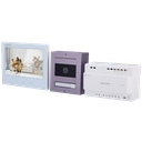 Hikvision DS-KIS704EY/Aluminum 2-Wire HD Kit Video Intercom IP Kit 1x call button - 7Inch Touch WIFI Monitor