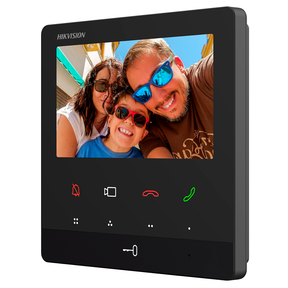 Moniteur d'entrée vidéo HIKVISION DS-KH6110-WE1 écran tactile de 4,3&quot; TCP/IP POE, WiFi, SIP
