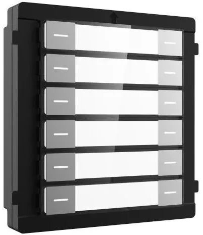 Hikvision DS-KD-K12 Nametag module · 12 call buttons Black