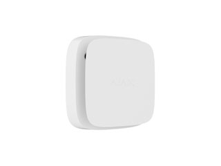 Ajax FireProtect 2 RB (Heat/Smoke), wireless fire detector (temperature and smoke) white. Replaceable battery 2x CR123A. Dimensions: 43.5 x 86 x 86mm