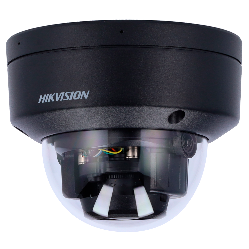 HIKVISION DS-2CD2183G2-LIS2U(Bk) 2.8mm - 8 MP Caméra IP dôme fixe  Acusense Smart Hybrid Light 2,8 mm, Noir , double microphone, IP67 