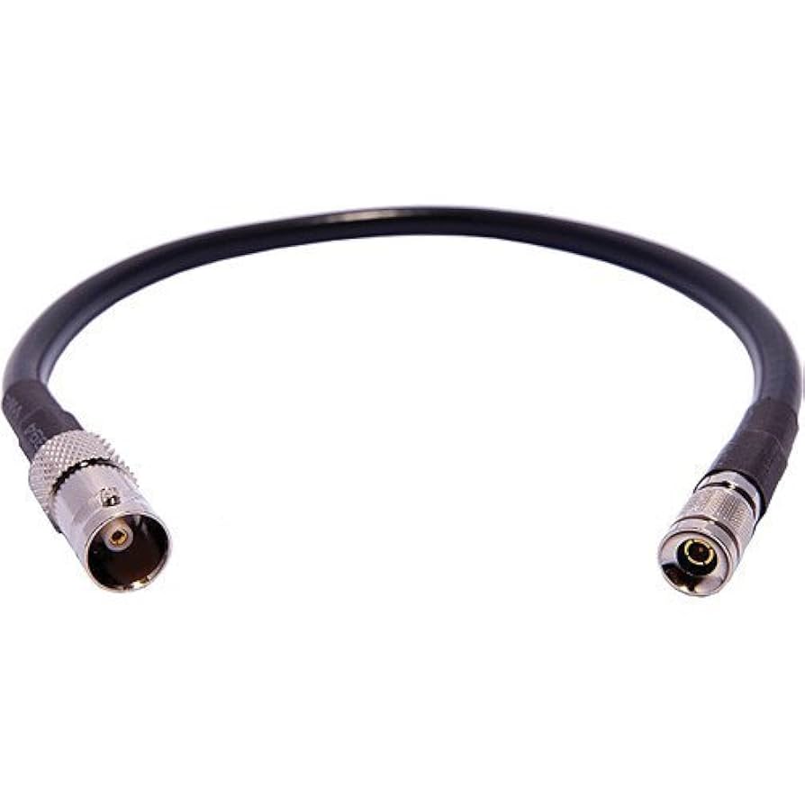 [BNC 0.5M] CCTV Hybride Patch Coaxiaal/Voeding (0.5m)