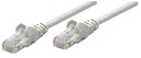 Cordon de raccordement INT Cat6 (5-20-30-40-50 m) certifié, CU, U/UTP, PVC, RJ45, gris
