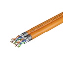 Lanview 500m Cat7 S-FTP-kabel 2x (4x2xAWG23) LSZH Oranje