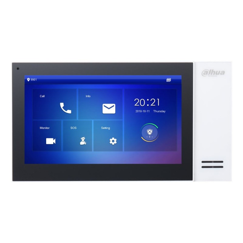 DAHUA VTH2421FW-P 7 IP-POE binnenmonitor wit