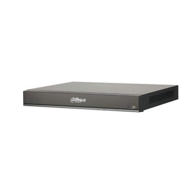 [NVR5216-16P-4KS2E] Enregistreur vidéo réseau professionnel DAHUA NVR5216-16P-4KS2E 16 canaux 1U 2 disques durs 16PoE 4K et H.265