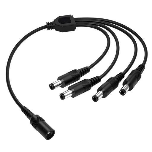 [DC/M-4XDC/FM] Stroomsplitterkabel 4X