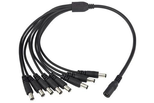 [DC/M-8XDC/FM] Stroomsplitterkabel 8X