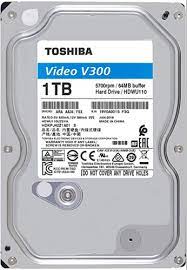 [HDWU110UZSVA] Toshiba V300 1TB 5400RPM 64M SATA3.0 Surveillance Harde Schijf