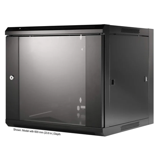 [711777] Intellinet 711777 Wandkast 19&quot;-9U 450 mm (lxhxd) 570 x 500 x 450 mm 9 UH Zwart (RAL 9005)