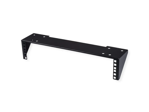 [26.99.0411] Vertical Wall Mount Bracket/Under Desk Mount, 2U, black