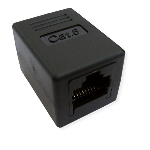 [21.99.3001] VALUE RJ-45 modulaire koppeling, Cat.6 (klasse E), UTP, zwart