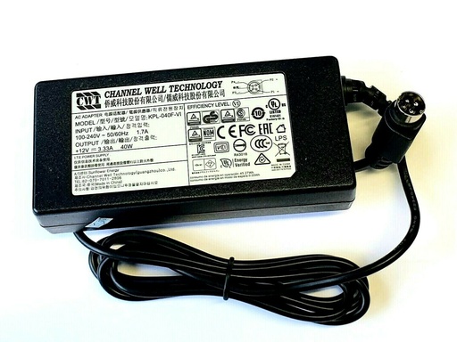 [KPL-040F-VI] KPL-040F-VI 12V 3,33A DC 12V/3A stroomadapter voor DVR/NVR
