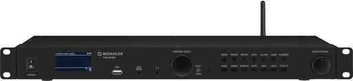 [WAP-204RS] Monacor WAP-204RS internetradio, FM RDS en DAB+ tuner, MP3-speler
