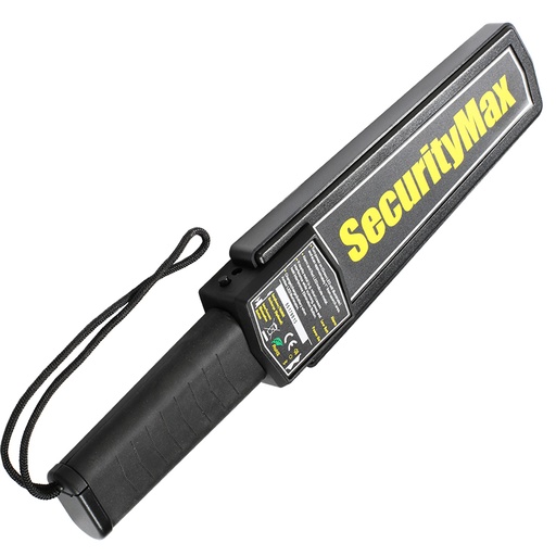 [M516304] Détecteur de métaux portable WD190V - Alarme sonore, visuelle et vibratoire Alimentation : 9 V
