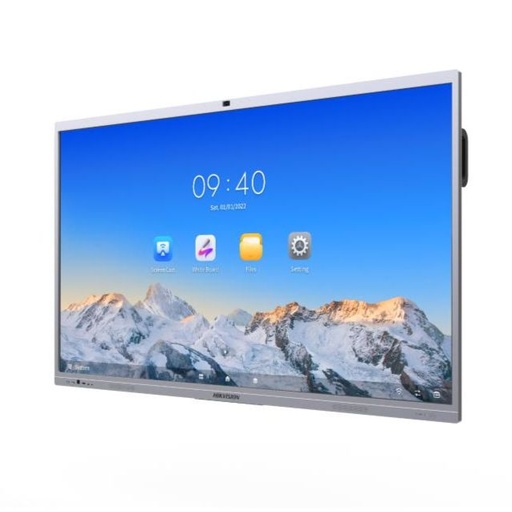 [DS-D5C75RB/B] HIKVISION DS-D5C75RB/B Interactive Display for Education &amp; Collaboration 75&quot;, 4K, Android 13, infrared touch - Wi-Fi - Bluetooth 5.1 - Built-in 2 × 20 W+25W loudspeaker
