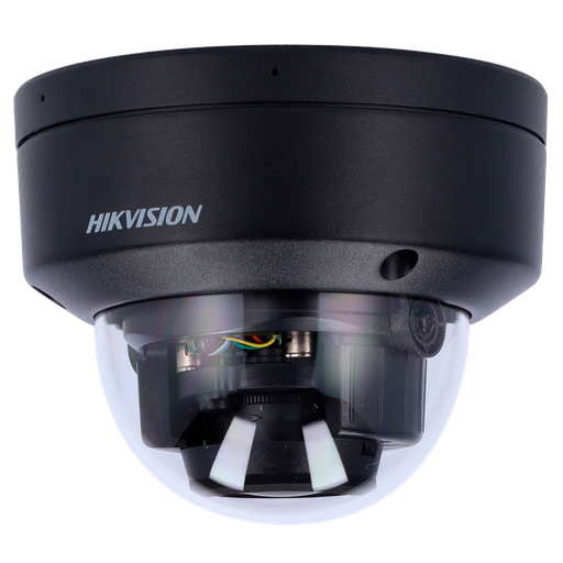 [DS-2CD2183G2-LIS2U(Bk)] HIKVISION DS-2CD2183G2-LIS2U(Bk) 2.8mm - 8 MP Acusense Smart Hybrid Light Fixed 2.8mm  Dome Network Camera Black- Dual Microphone IP67